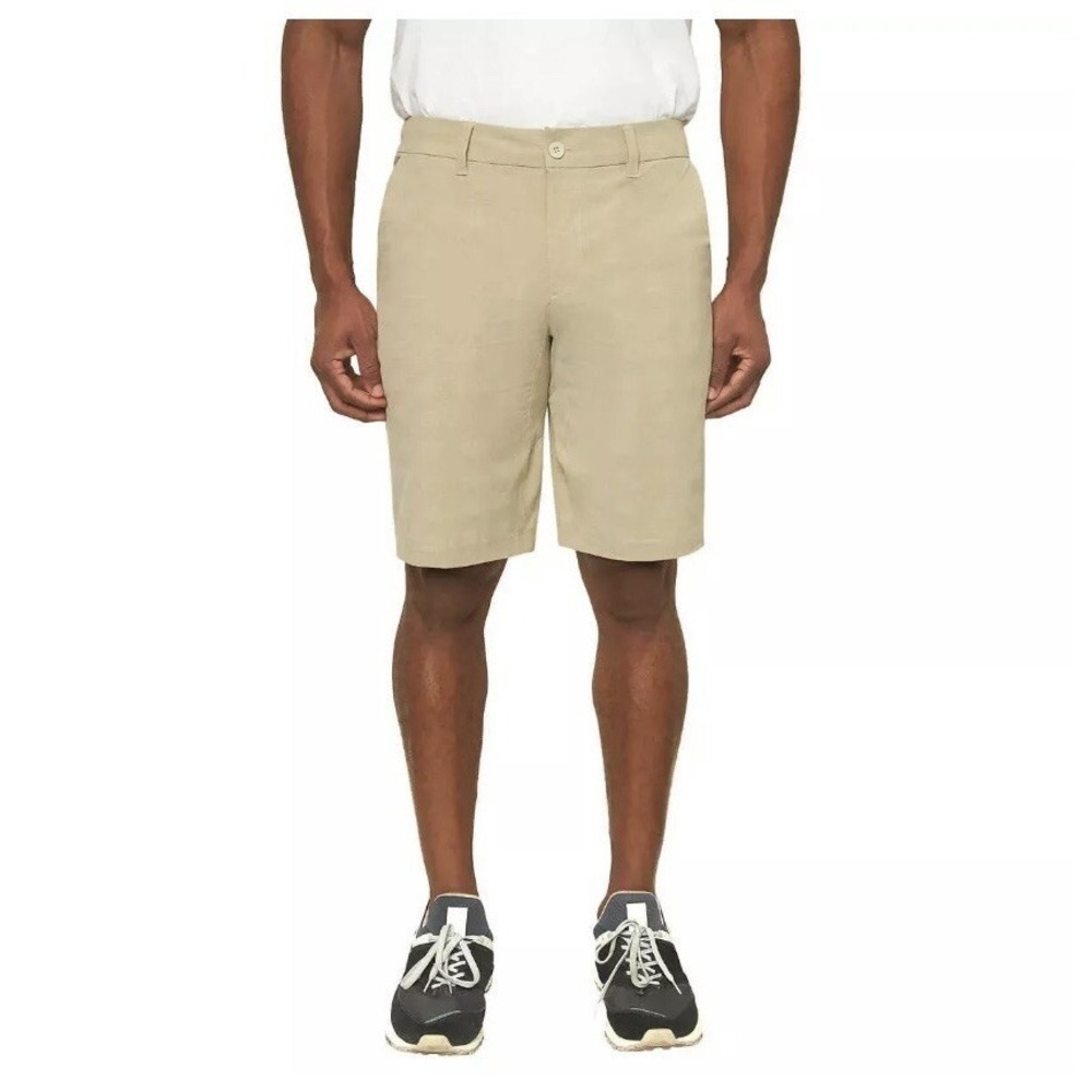 NEW MENS SIZE 32 TWILL HANG TEN 4 WAY STRETCH HYBRID BOARD SHORTS